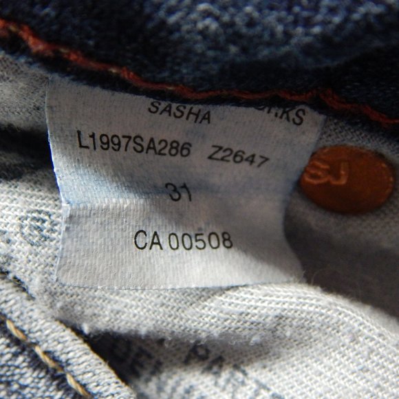 Silver Womens Cropped Straight Denim Jeans Size 31 - Picture 12 of 15